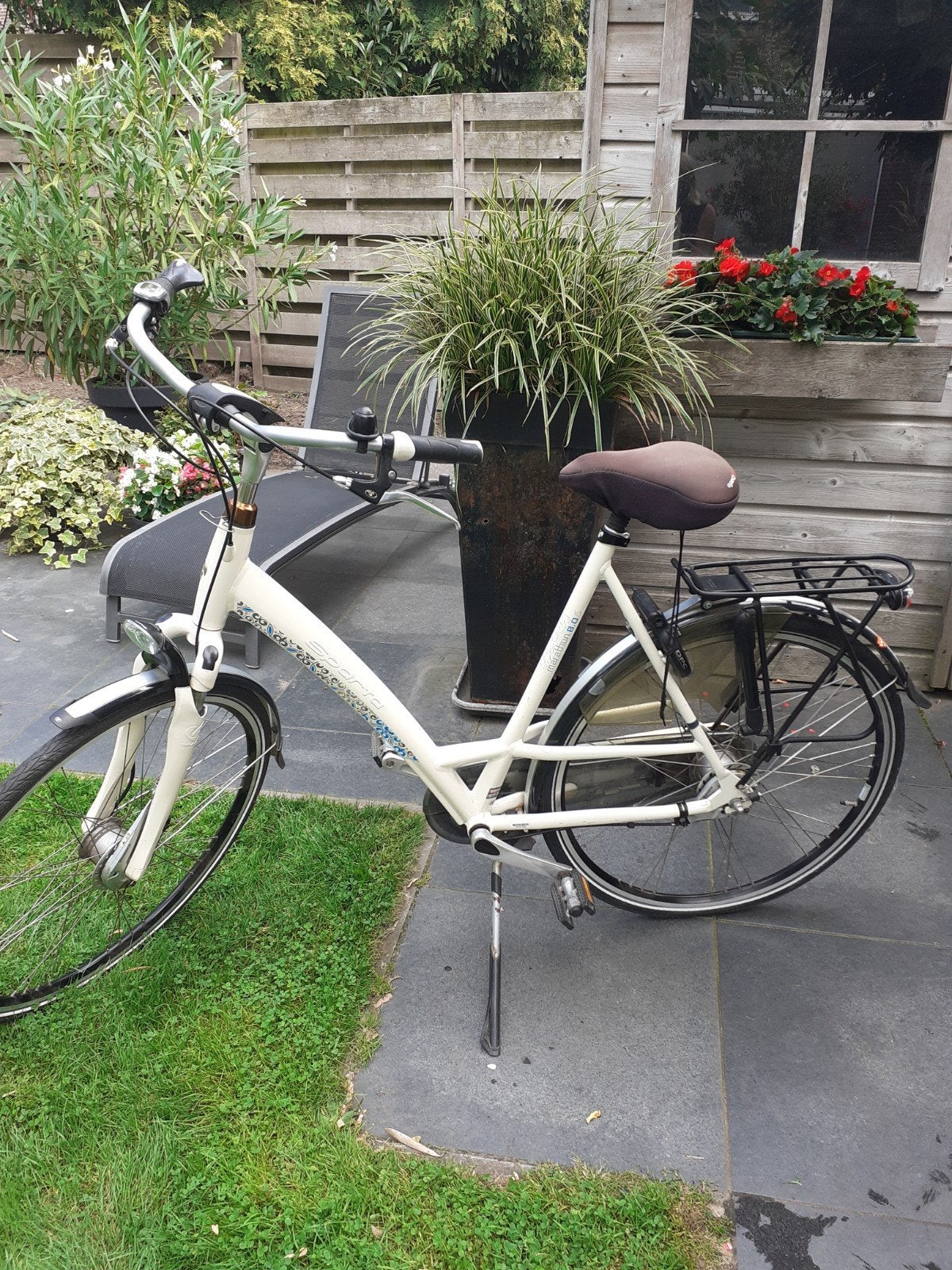damesfiets 8 versnellingen, Ophalen, Sparta, Versnellingen, Trommelrem