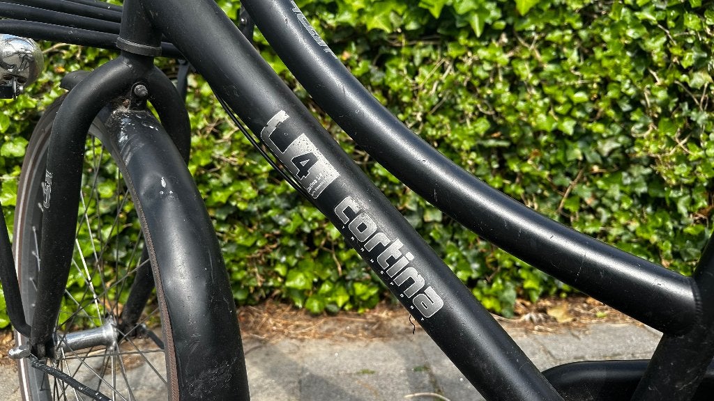Cortina U4 Transportfiets 26 inch, Fietsen en Brommers, Fietsen | Meisjes, Terugtraprem, Gebruikt, Versnellingen, Cortina