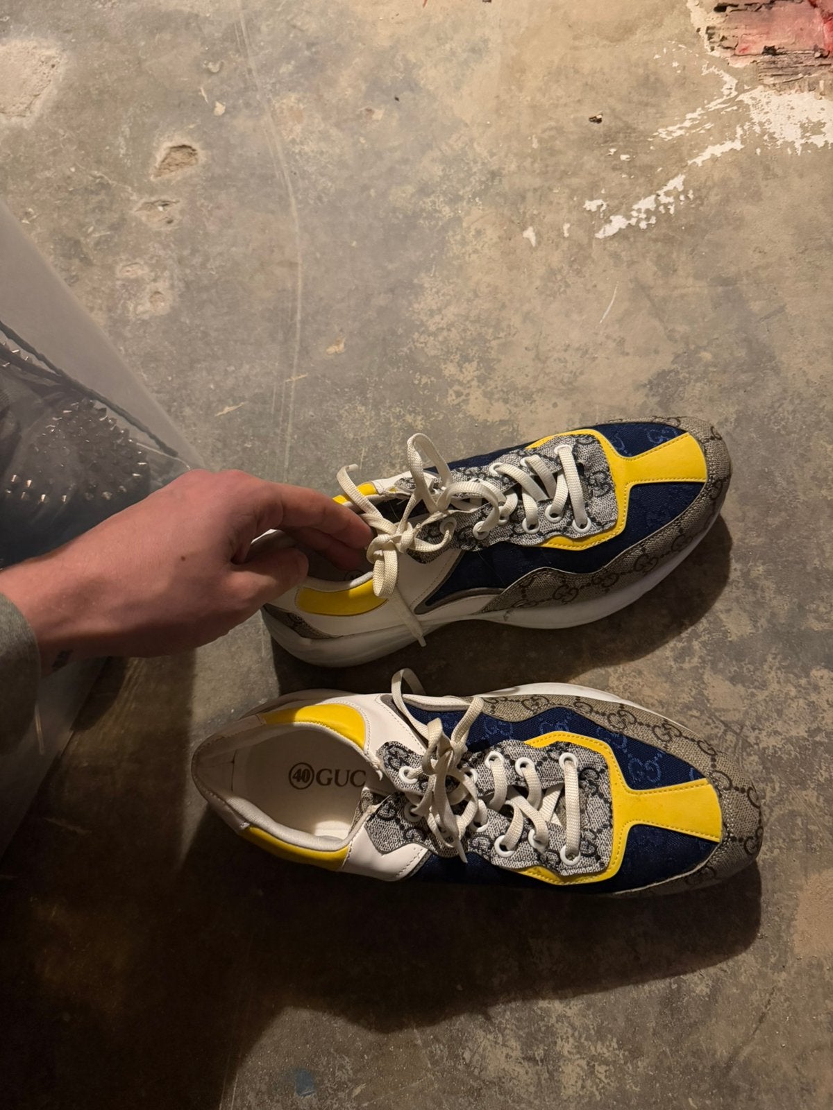 Gucci sneakers, Ophalen of Verzenden, Zo goed als nieuw, Kleding of Schoenen