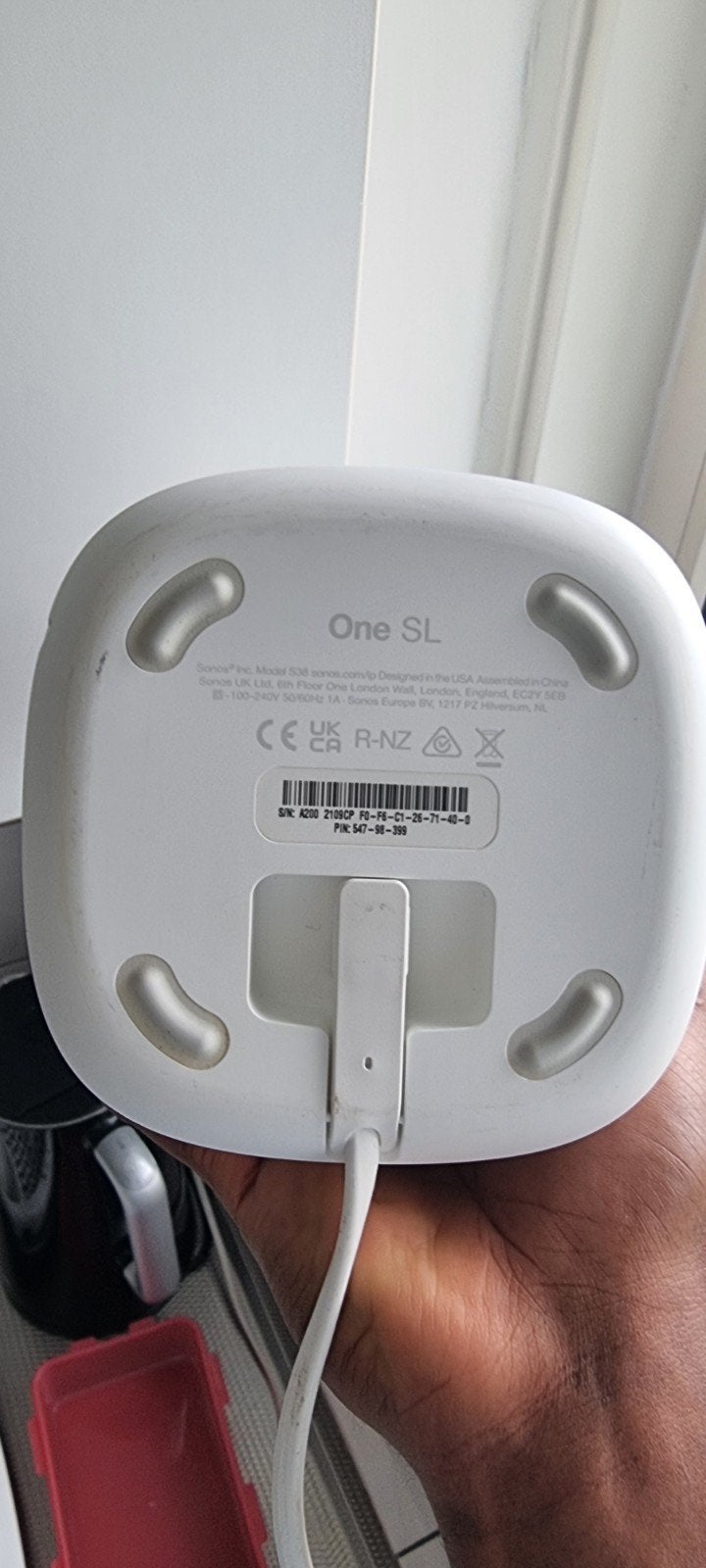 Sonos one sl, ikea symfonisk bookshelf en sonos play 3, Ophalen, Zo goed als nieuw