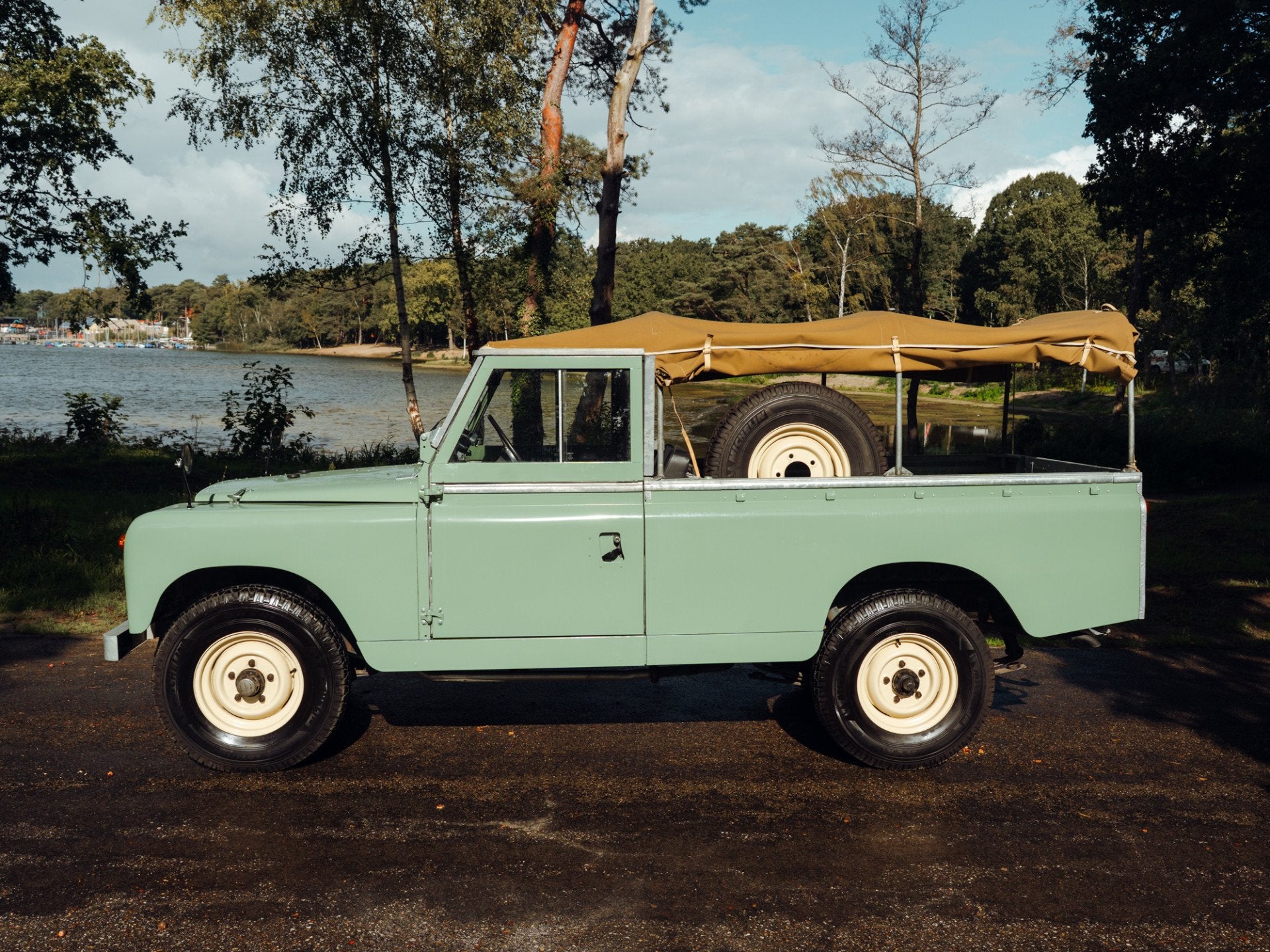 Land Rover 109 Pick up series 2 in nieuwstaat (bj 1962), foto 8