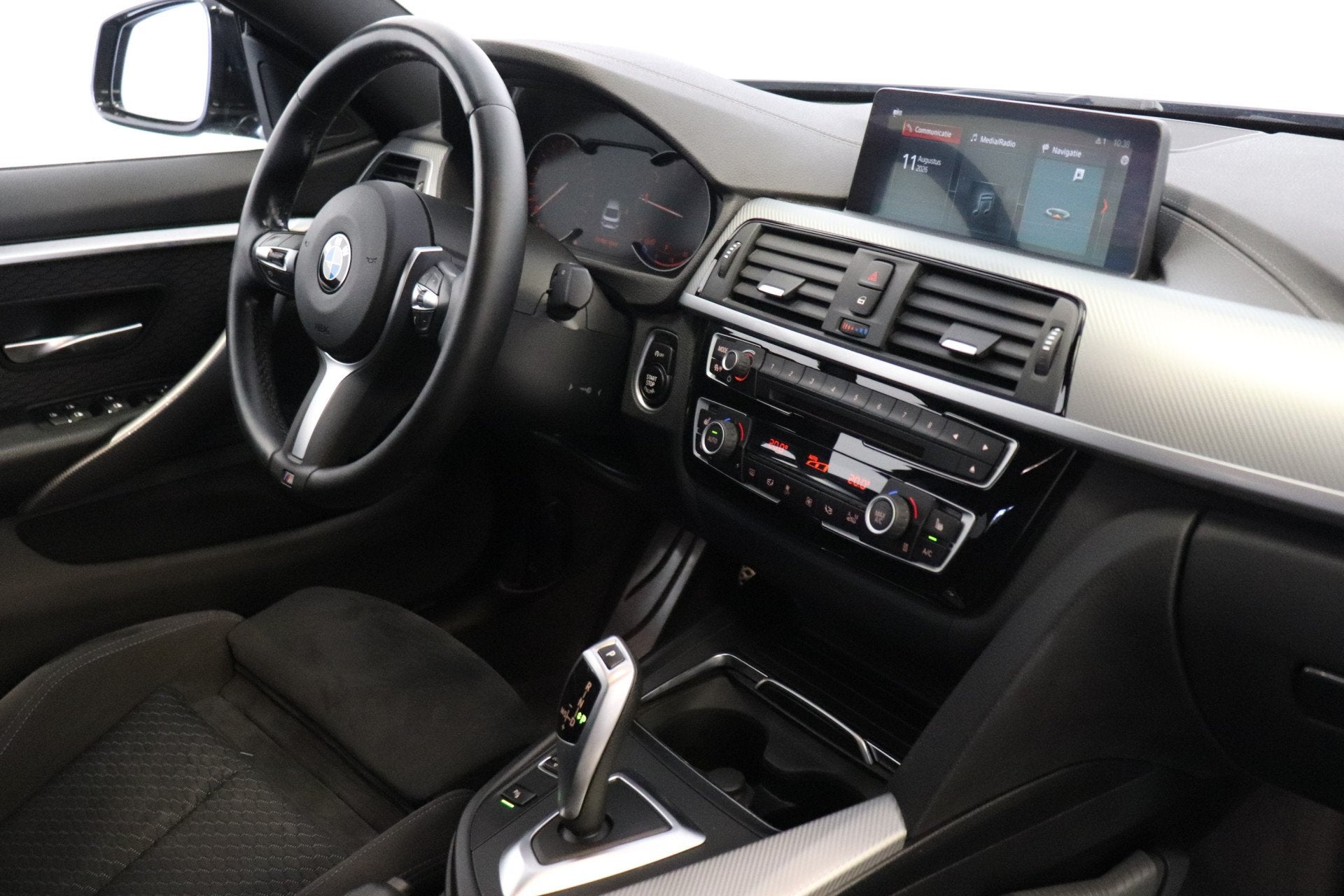 BMW 4 Serie Gran Coupé 418i M Sport Corporate Lease Dealer, Auto's, BMW, Automaat, Gebruikt, Leder en Stof, Origineel Nederlands
