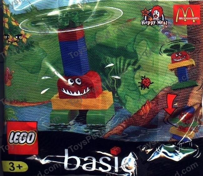 LEGO Classic Basic 2719 Heli Monster (McDonalds Happy Meal), Overige thema's, Lego, Ophalen of Verzenden, Zo goed als nieuw