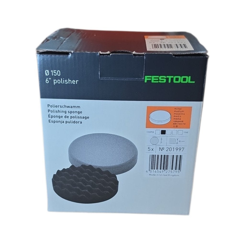 Festool Accessoires 201997 Poetsspons PS STF D150x30 OR/5, Festool, Zo goed als nieuw, Support@festool.com, Festool GmbH, WertstraÃŸe 20, 
73240 Wendlingen
Germany