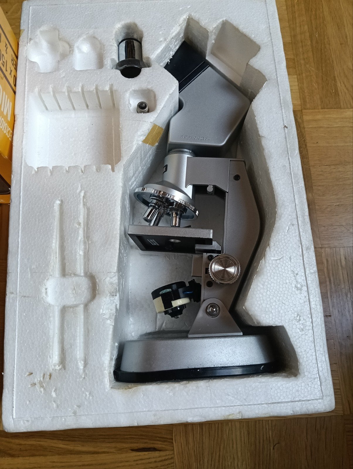 3-Way Microscoop Lab 600x met Viewer & Projectie Apparaat, Ophalen of Verzenden, Gebruikt, 400x tot 1000x, Biologische microscoop