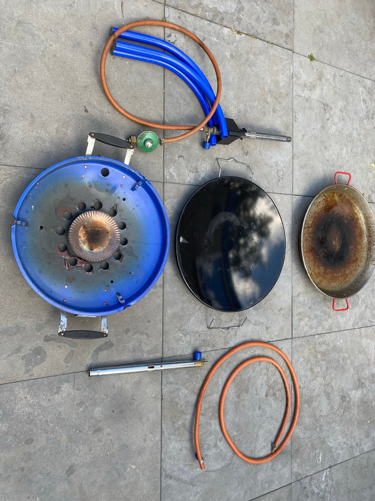 Cadac Skottelbraai met accessoires, Ophalen of Verzenden, Gebruikt