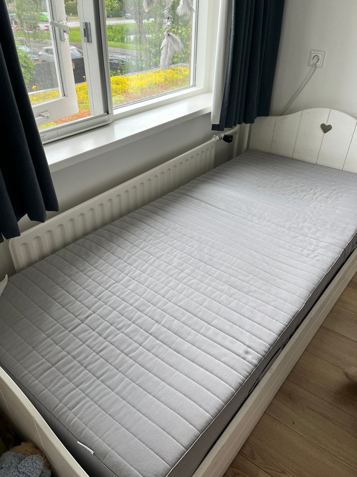 Kinderbed een persoon, Huis en Inrichting, Ophalen, Zo goed als nieuw, Eenpersoons, 90 cm