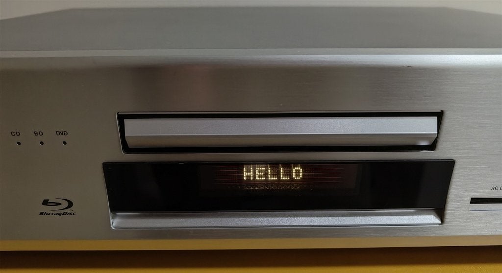 Onkyo BD -SP 808 Bluray dlna zilver remote beperkte HDMI, Ophalen of Verzenden, Zo goed als nieuw, Overige merken