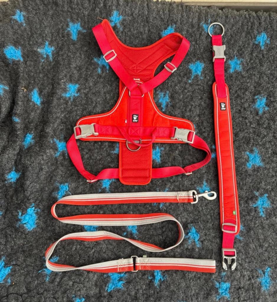 Hurtta weekend warrior eco set rood, Ophalen of Verzenden, Zo goed als nieuw