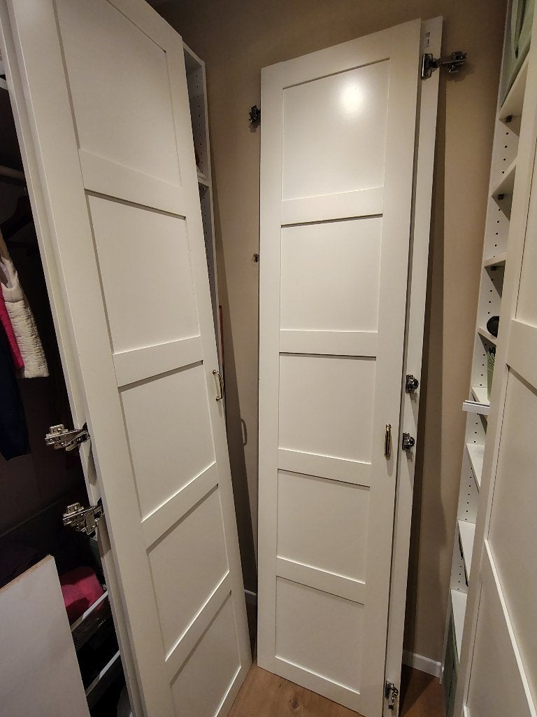 4x Ikea Bergsbo deur wit voor 229cm hoge Pax kasten, Ophalen, Gebruikt, 200 cm of meer, 50 tot 100 cm