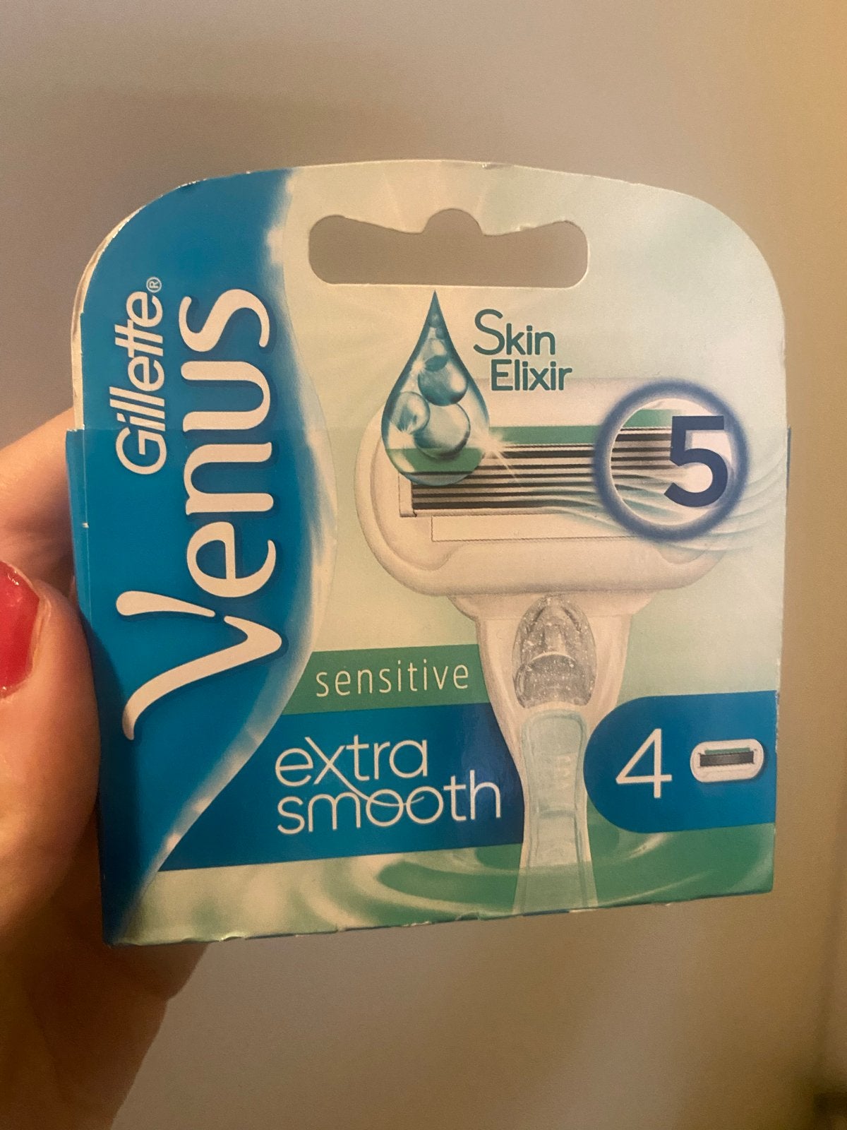 Gillette Venus Extra Smooth Sensitive Scheermesjes (4 stuks), Verzenden, Nieuw, Overige typen