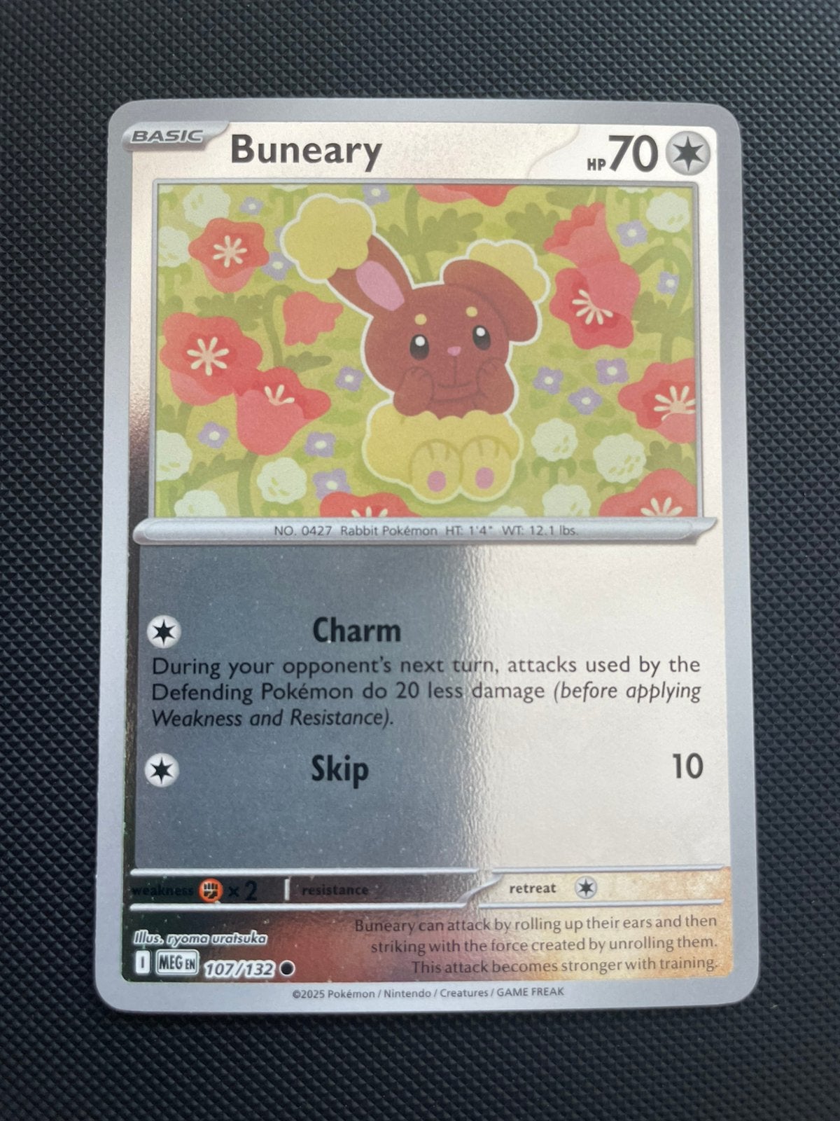 Buneary 107/132 Reverse Holo Mega Evolution Packfresh, Ophalen of Verzenden, Zo goed als nieuw