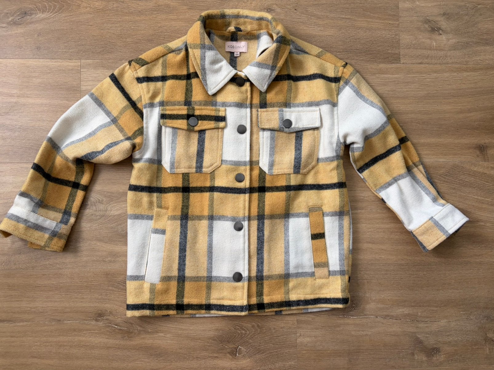 Kids Only geblokt vest 128, Ophalen, Zo goed als nieuw, Jongen of Meisje, Trui of Vest