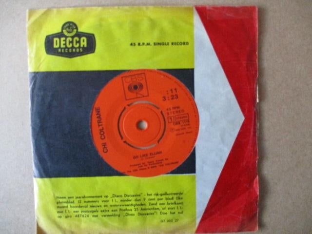 s5749 chi coltrane - go like elijah, Cd's en Dvd's, Vinyl Singles, Ophalen, Gebruikt, Overige genres, 7 inch