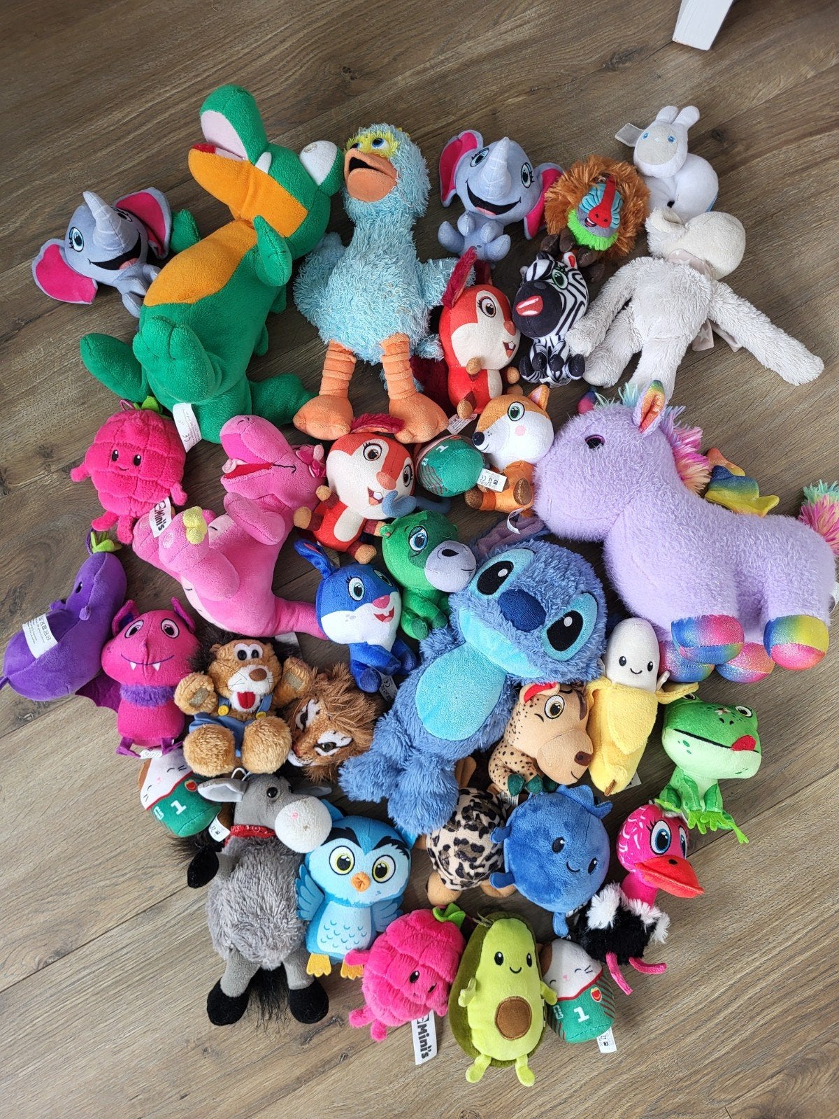 +40 knuffels, Ophalen of Verzenden