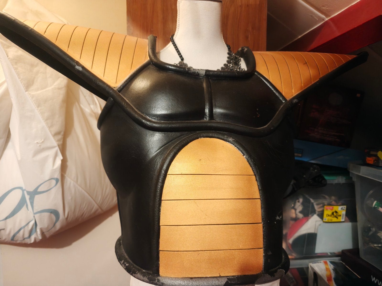 dragonball z cosplay armor, Ophalen of Verzenden, Gebruikt