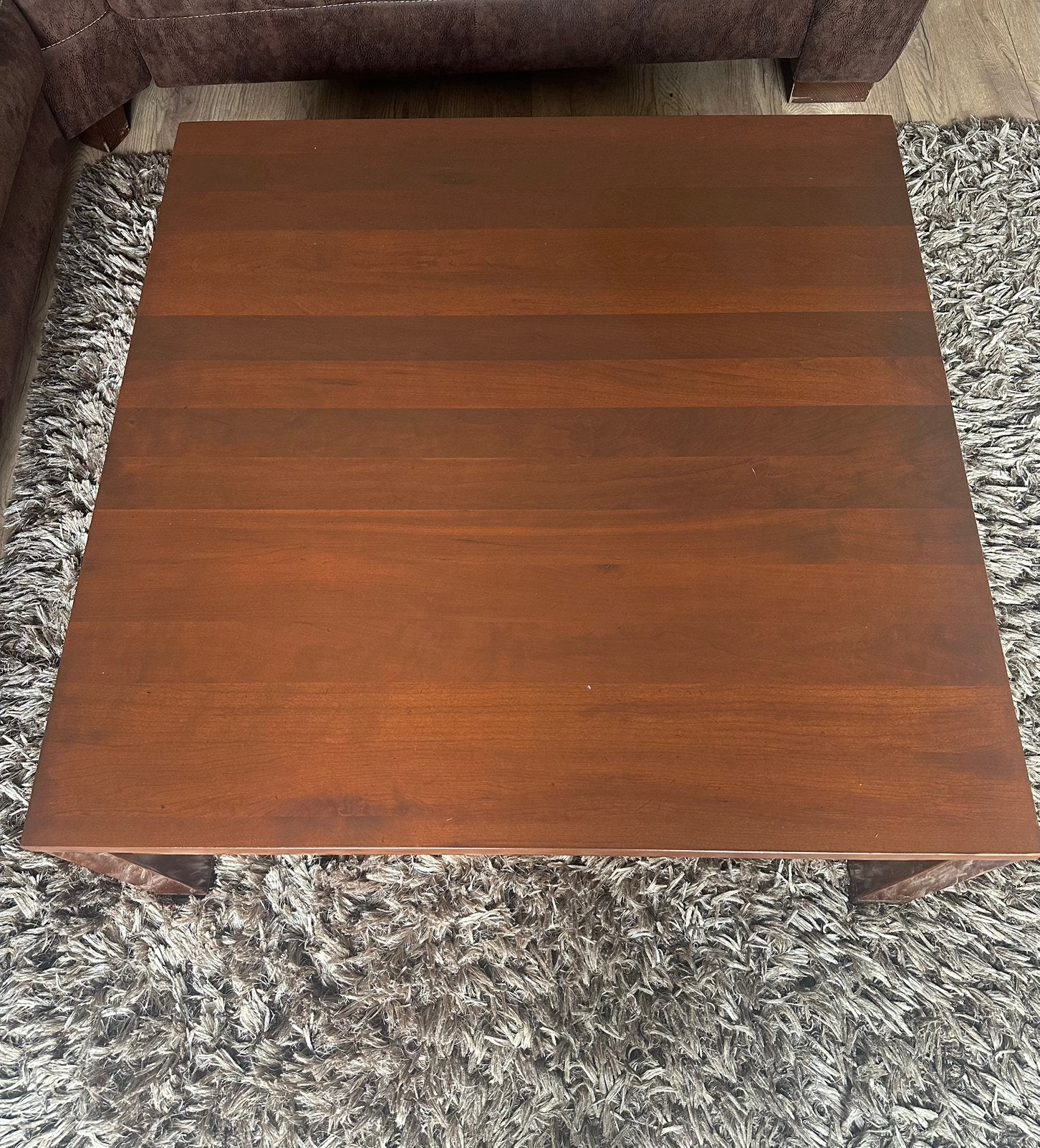 Mooie teak houden salontafel en eettafel, Ophalen, 100 tot 150 cm, 50 tot 100 cm, Zo goed als nieuw