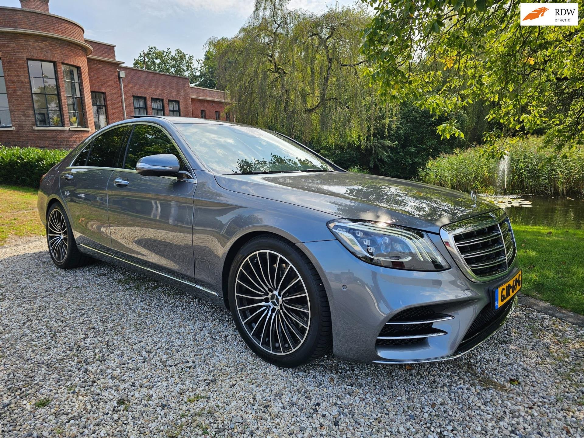 Mercedes-Benz S-klasse 450 AMG panorama/20"/NAVI/leer/LED, Automaat, Achterwielaandrijving, Gebruikt, Euro 6