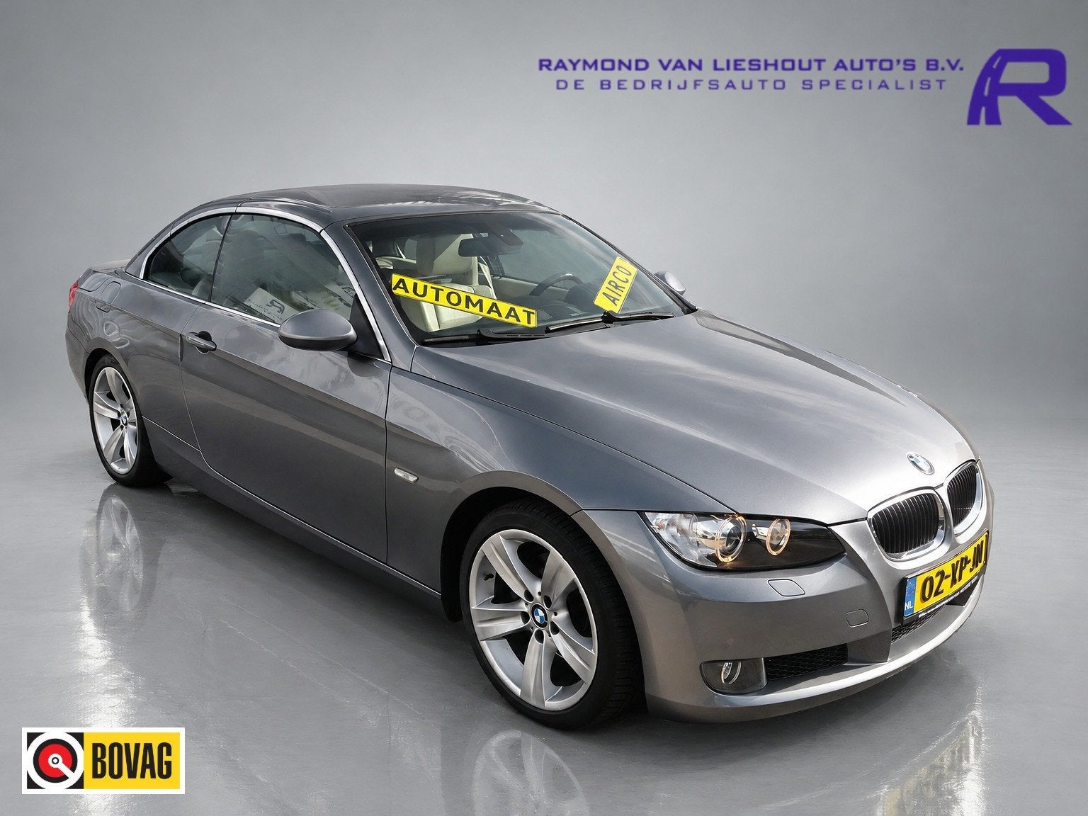 BMW 3-serie Cabrio 320i High Executive Keurige Cabriolet WIN, Automaat, Dealer onderhouden, Beige, 4 cilinders