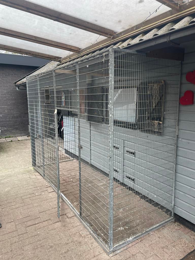 Zware Gegalvaniceerde panelen, Ophalen, Metaal, Volière