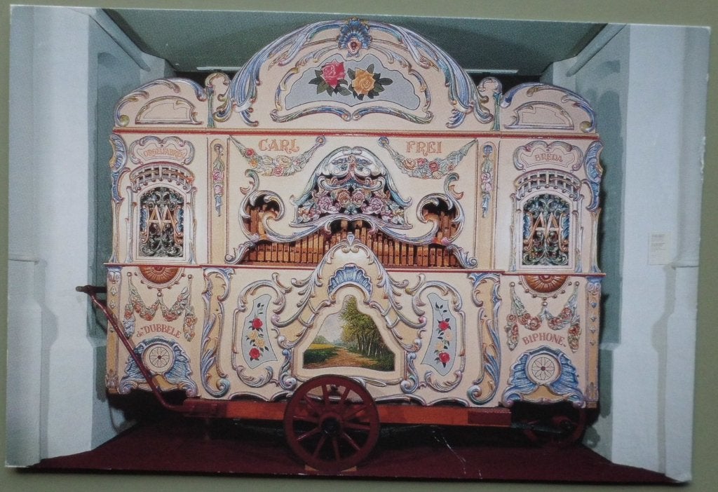 Draaiorgel 36 - museum - de Dubbele Biphone, Ophalen of Verzenden, 1980 tot heden, Gelopen, Noord-Brabant