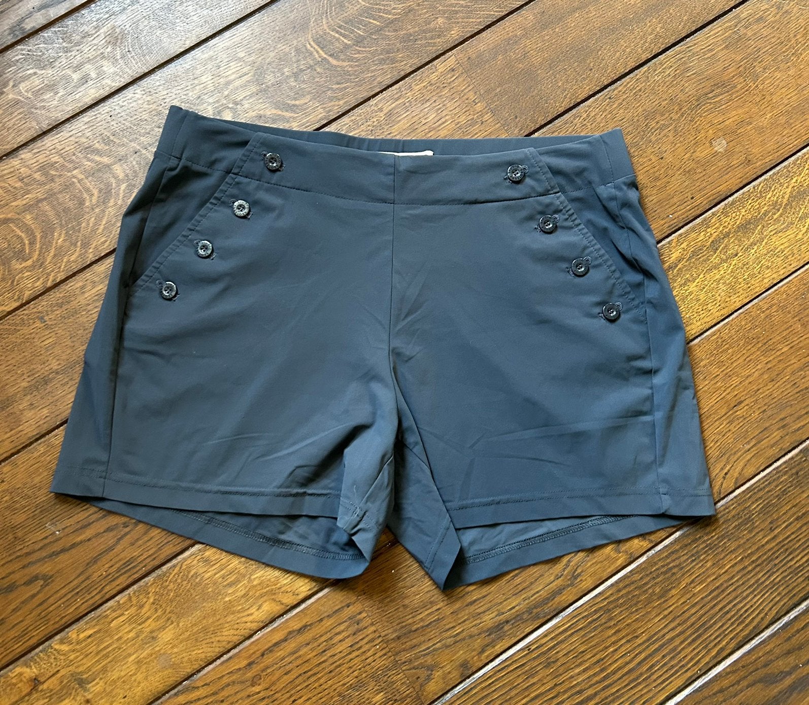 Grijze Studio Anneloes short, korte broek in maat L, Kleding | Dames, Broeken en Pantalons, Kort, Maat 42/44 (L), Ophalen of Verzenden