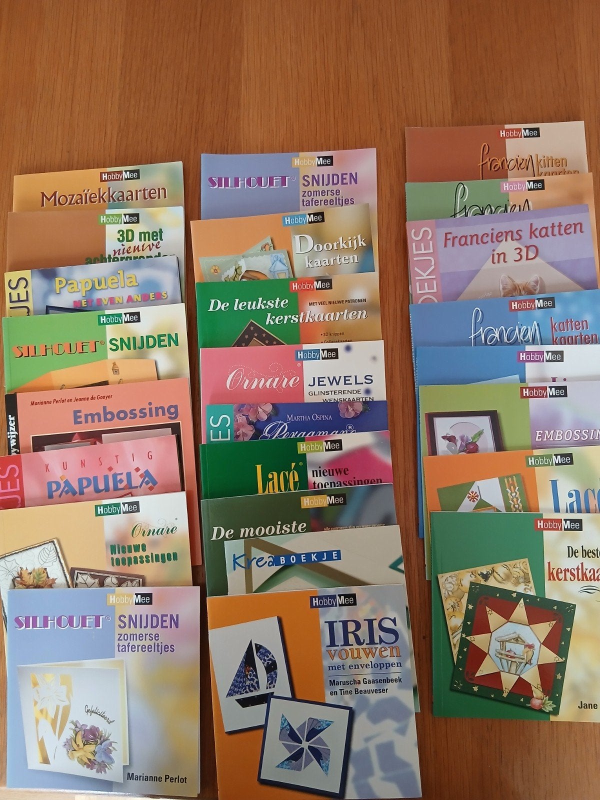 Grote collectie HobbyMee knutselboeken en patronen, Ophalen of Verzenden, Zo goed als nieuw