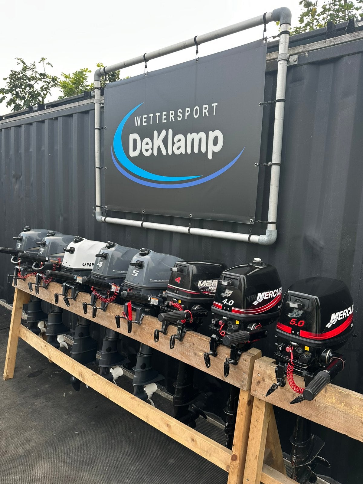 Yamaha / Mercury 4 en 5 pk Viertakt, Watersport en Boten, Ophalen, Gebruikt, Benzine, Minder dan 5 pk