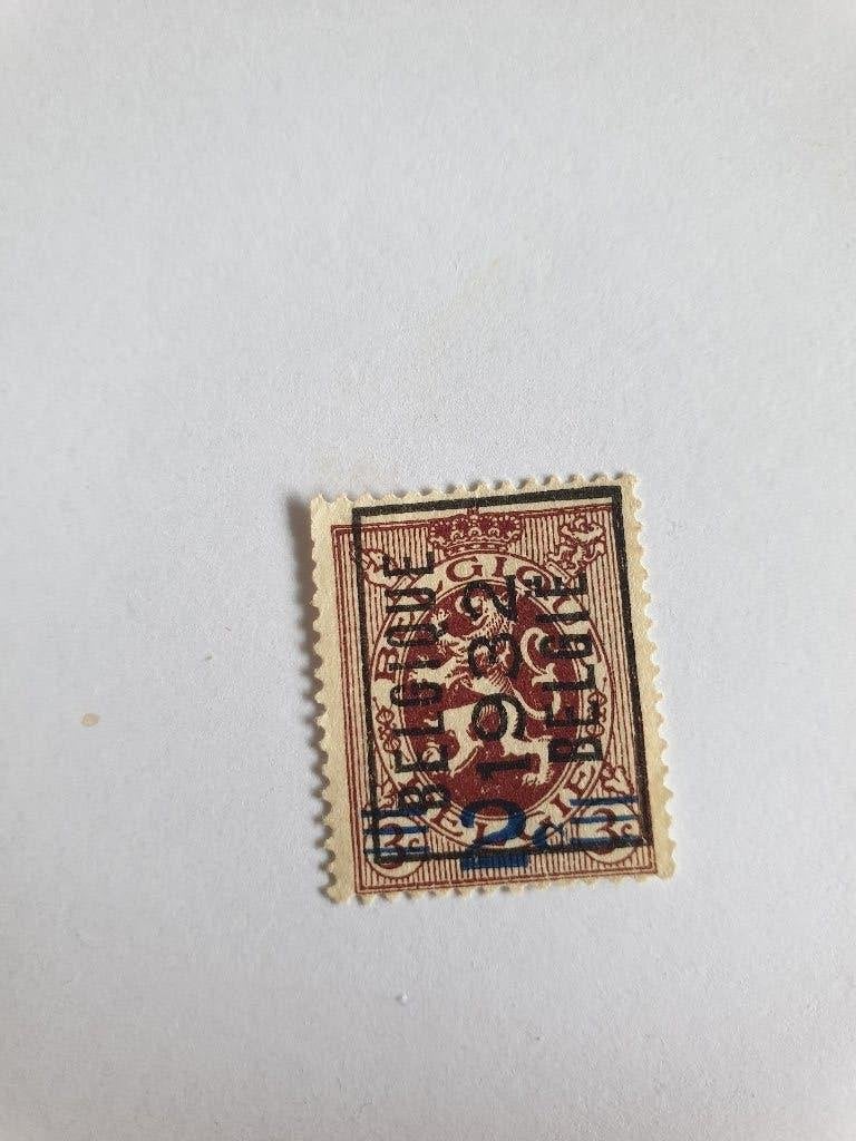 3253 belgie wapen van belgie 2 over 3c belgique 1936 opdruk, Verzenden