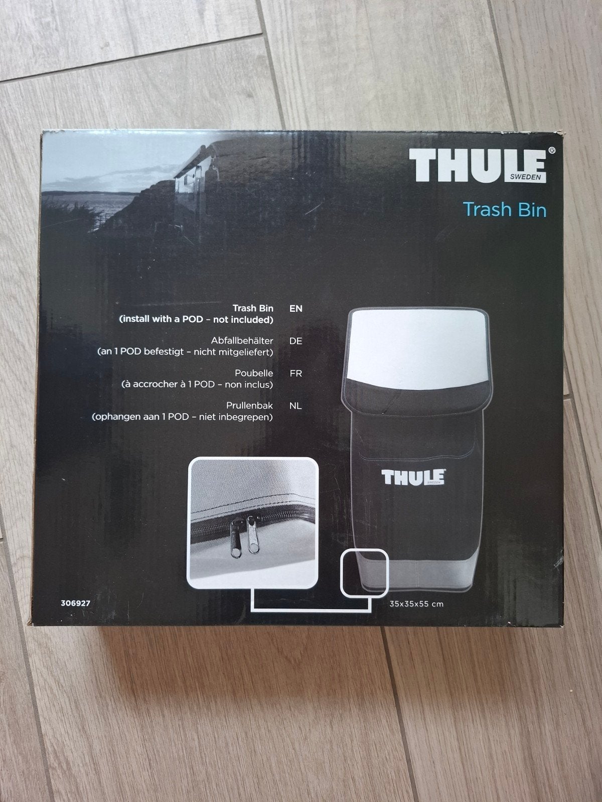 Thule afvalbak voor caravan of camper, Ophalen, Nieuw