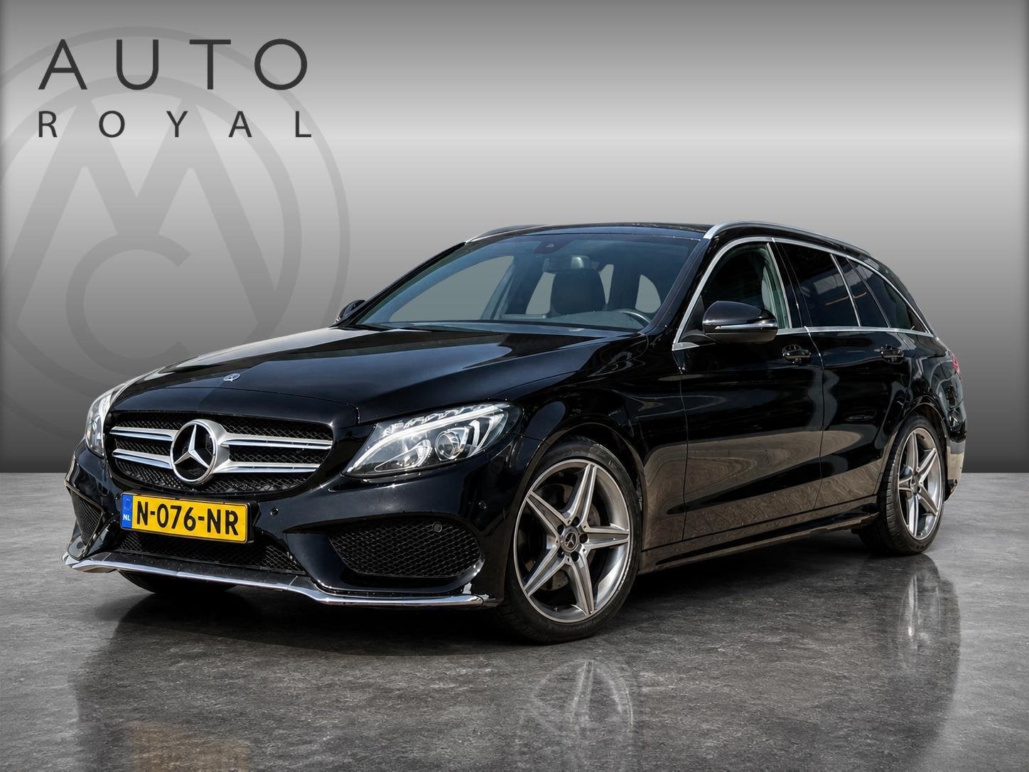 Mercedes-Benz C 200 CDI Estate Sport Edition, Auto's, 4 cilinders, Zwart, Leder, Diesel