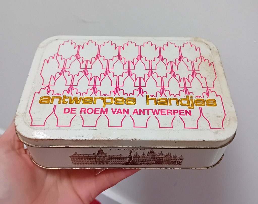 antwerpse handjes blik, Verzamelen, Blikken, Verzenden, Gebruikt, Overige