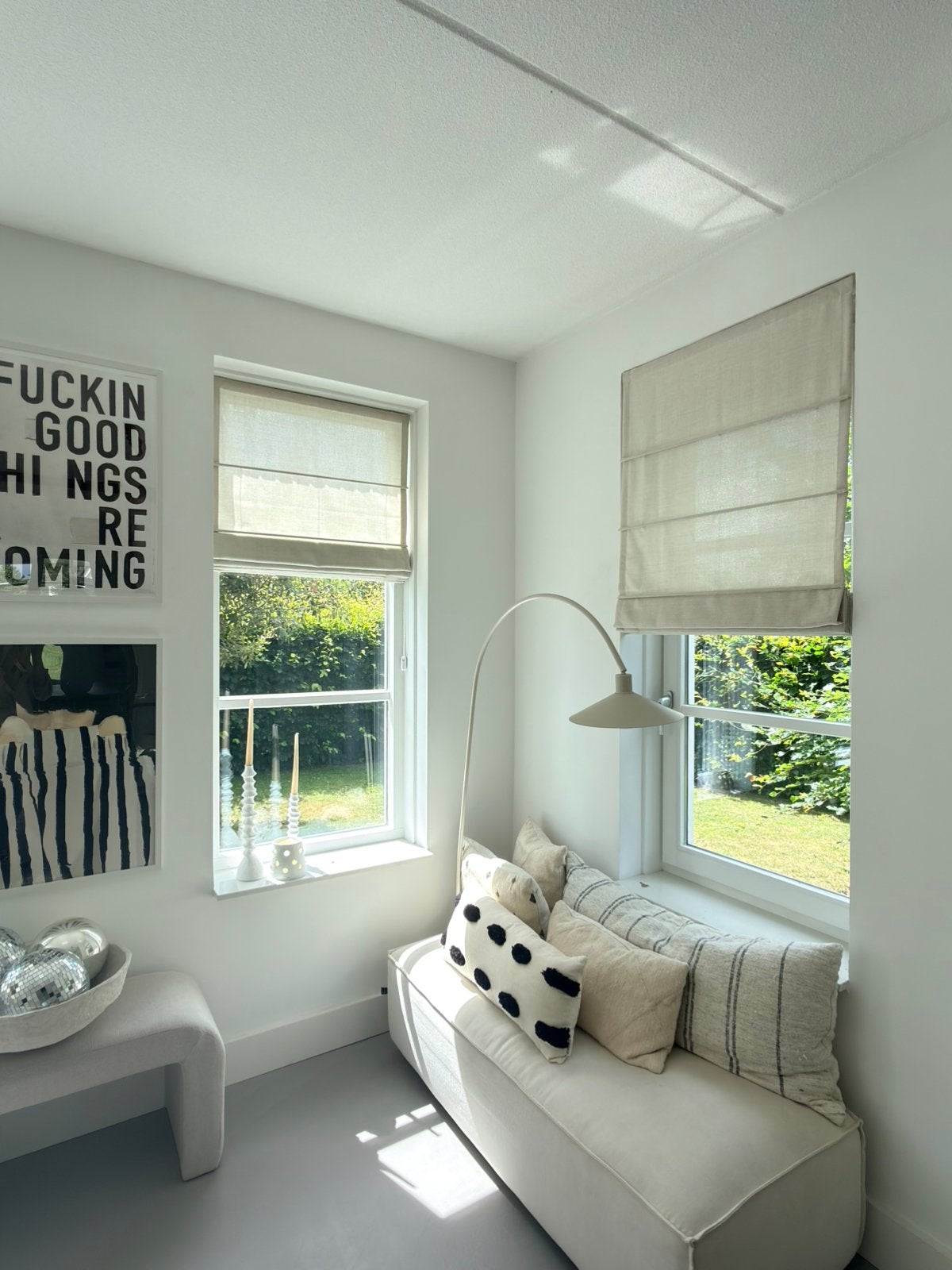 Vouwgordijn crème | nieuw, Huis en Inrichting, Ophalen, Karwei, Nieuw, Vouwgordijn