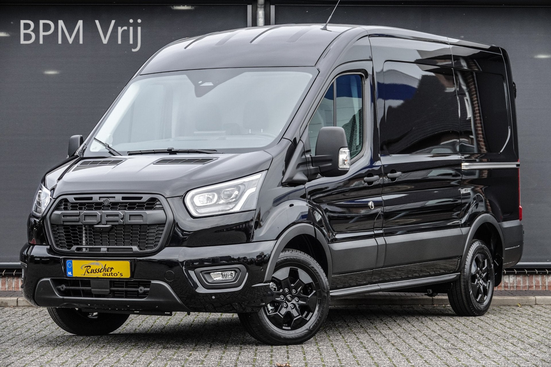 Ford Transit L2H2 2.0Tdci 130Pk | 310 | Raptor Edition | Vir, Auto's, Bestelauto's, Voorwielaandrijving, 12 maanden, Stof, Zwart