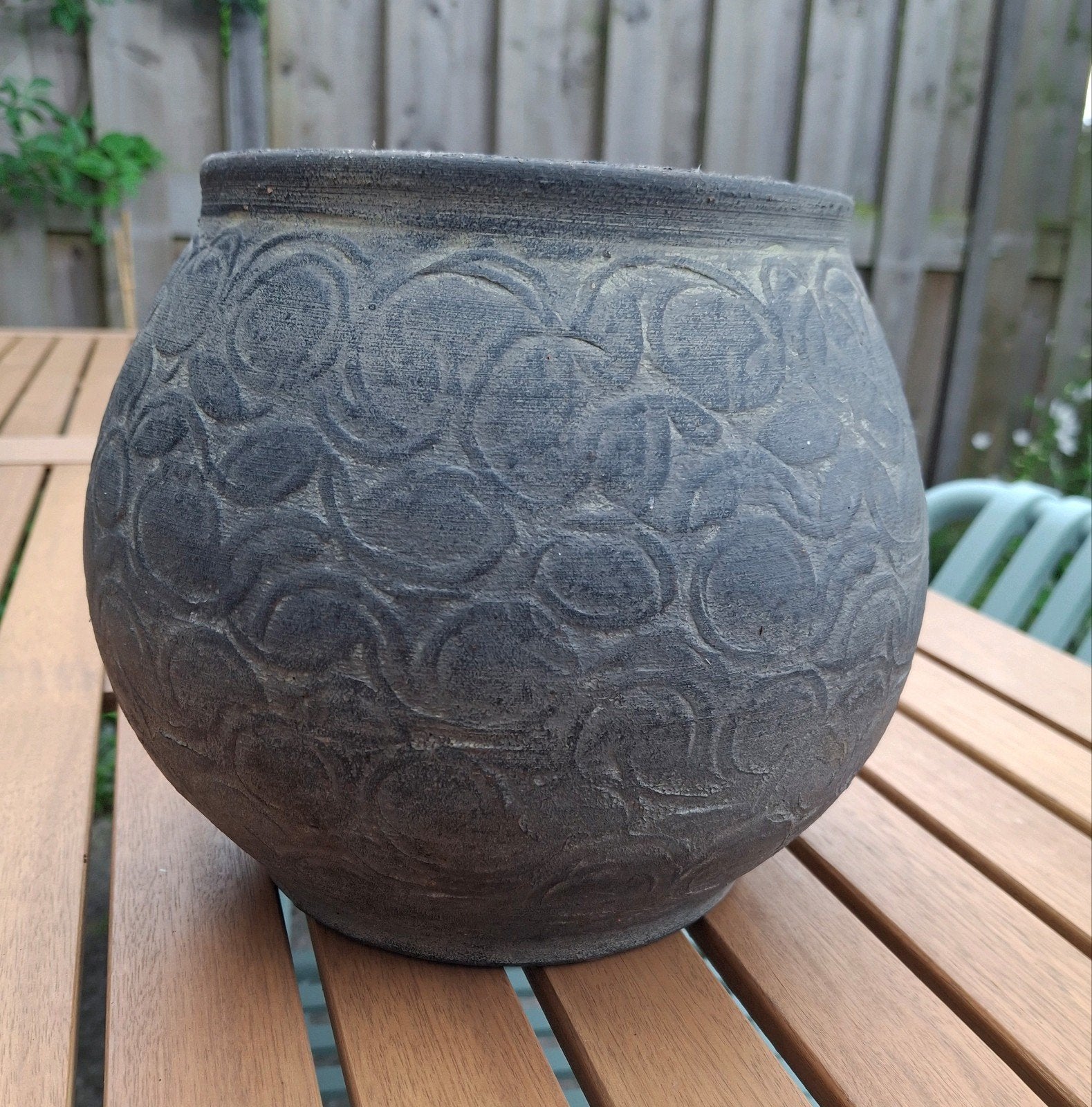 Mooie binnenpot ( 20 cm hoog), Tuin en Terras, Gebruikt, Rond, Binnen, Ophalen of Verzenden