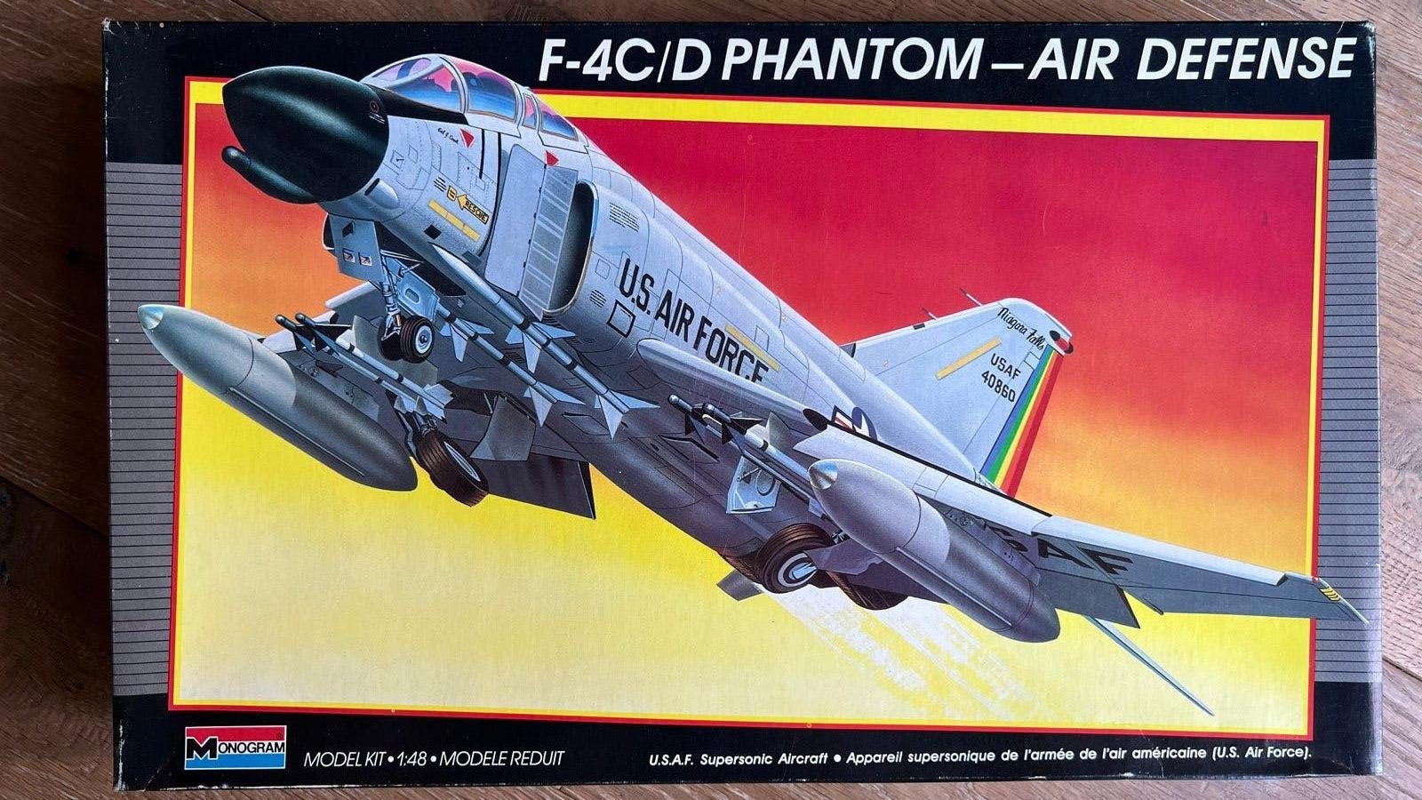 1/48 Monogram F-4C/D Phantom, Nieuw, Groter dan 1:72, Vliegtuig, Ophalen