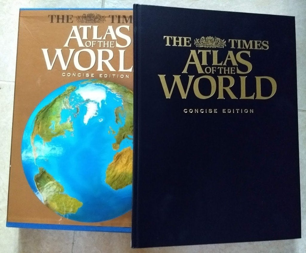 The Times Atlas Of The World, Gelezen, Overige atlassen, Ophalen of Verzenden, 1800 tot 2000