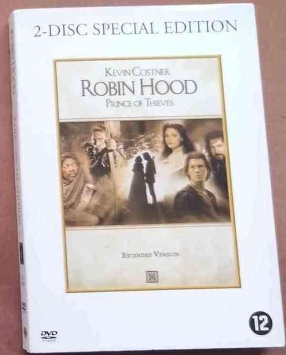 Robin Hood op DVD's en VHS - hoeft niet in 1 koop, Alle leeftijden, Ophalen of Verzenden, Zo goed als nieuw
