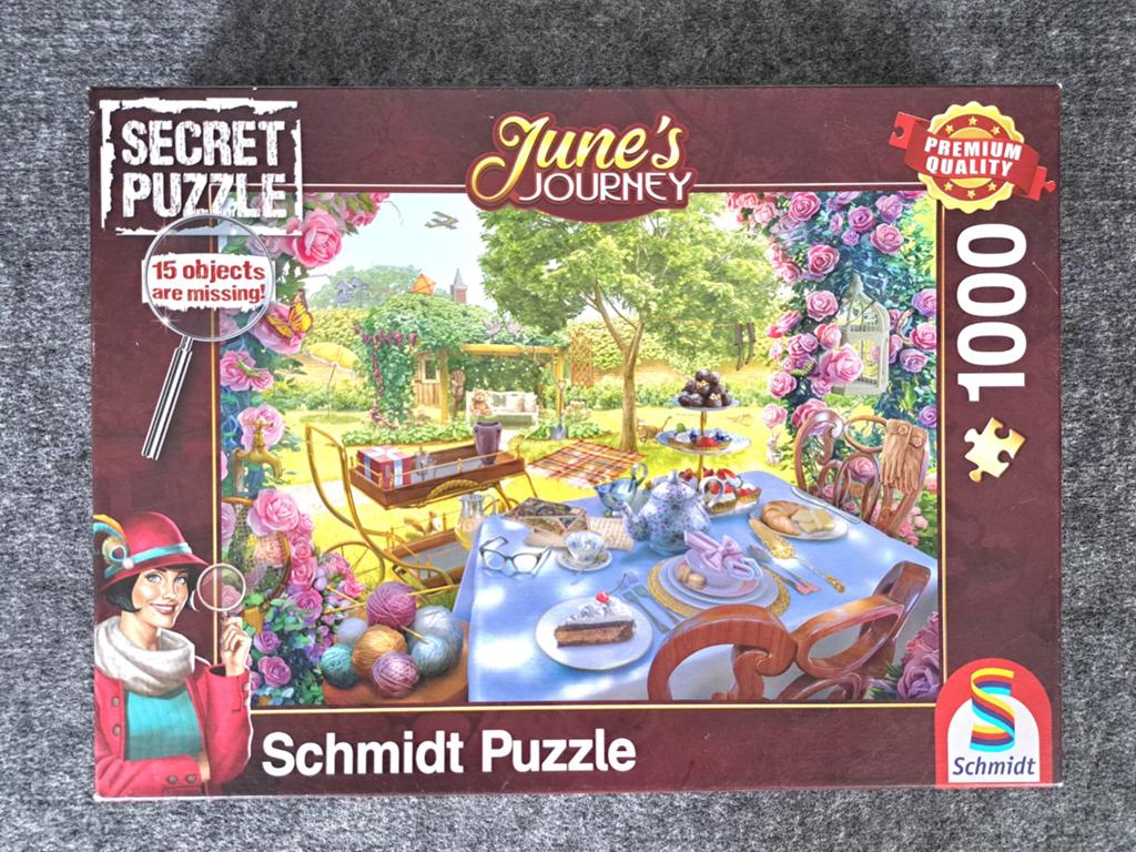 Schmidt puzzel, Hobby en Vrije tijd, Denksport en Puzzels, Ophalen of Verzenden, 500 t/m 1500 stukjes, Zo goed als nieuw