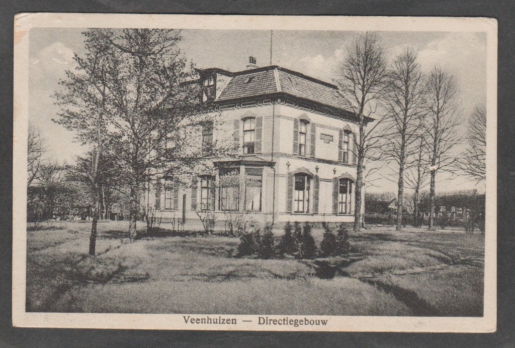 veenhuizen directiegebouw, Verzenden, 1920 tot 1940, Ongelopen, Drenthe