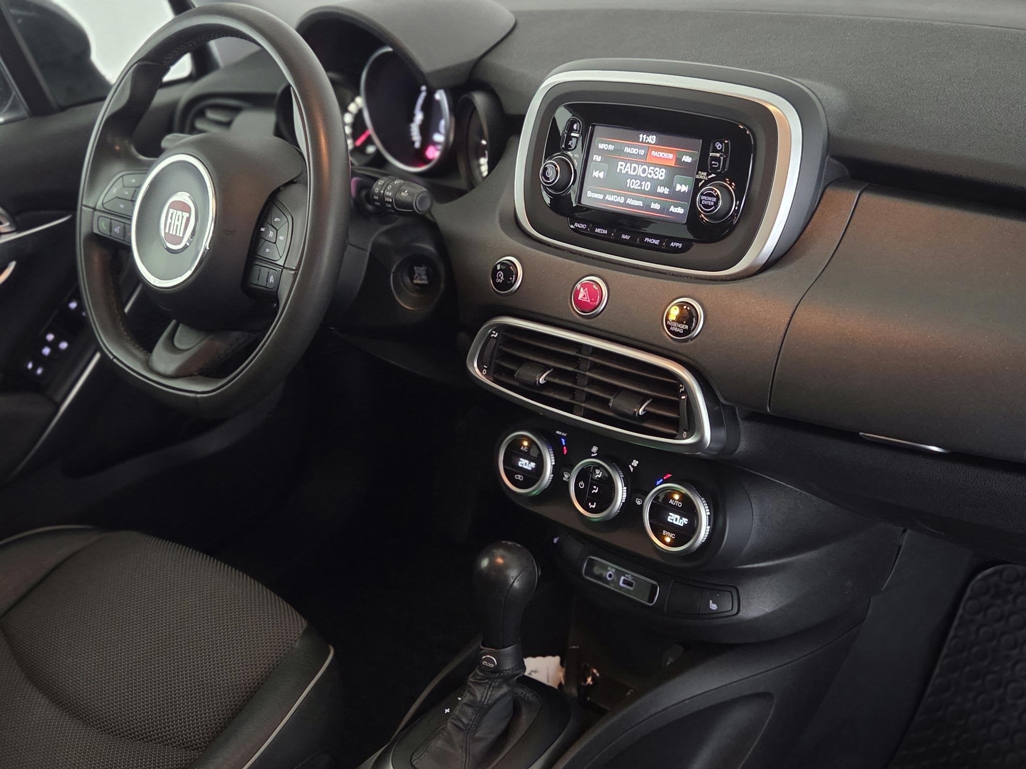 Fiat 500 X 1.4 Turbo MultiAir Lounge | Climate Control | Nav, Gebruikt, 4 cilinders, 600 kg, 1368 cc