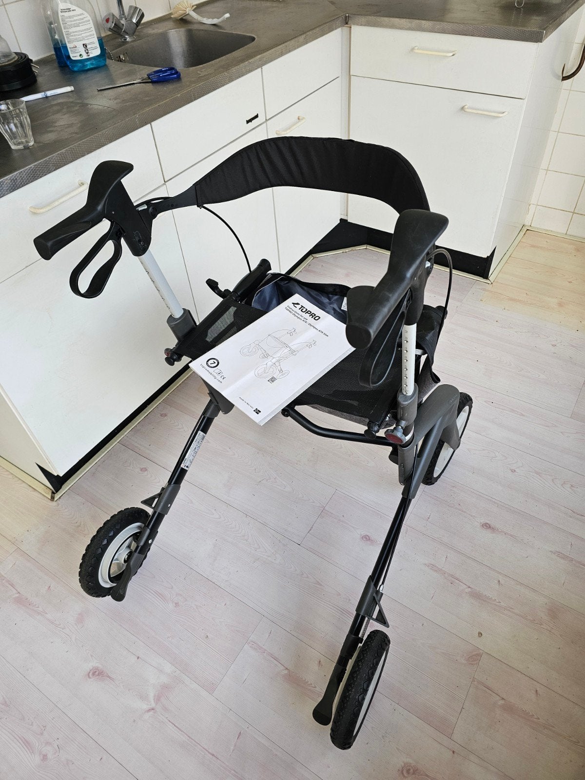 Rollator Topro Olympos ATR M, Ophalen, Lichtgewicht, Zo goed als nieuw