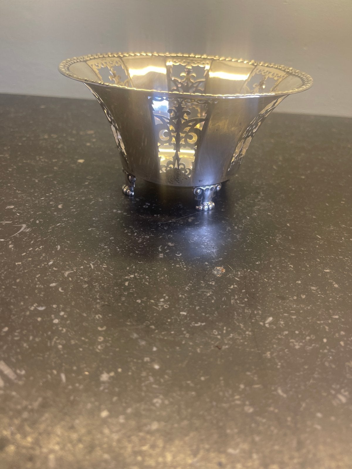 Begeer, van Kempen en Vos - Zilveren Art Deco Bonbonschaal, Antiek en Kunst, Ophalen of Verzenden, Zilver