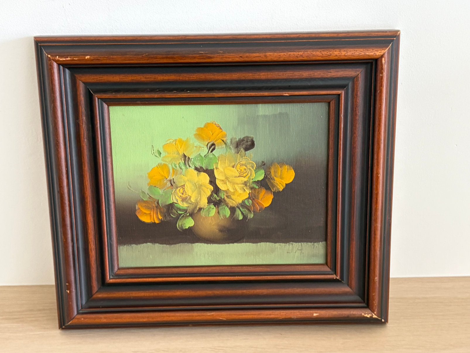 Bloemen schilderij, Ophalen of Verzenden
