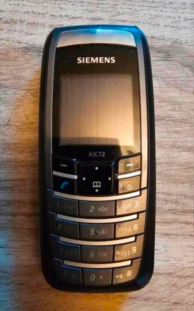 Siemens AX72, Telecommunicatie, Mobiele telefoons | Nokia, Zwart, Fysiek toetsenbord, Refurbished, Ophalen of Verzenden