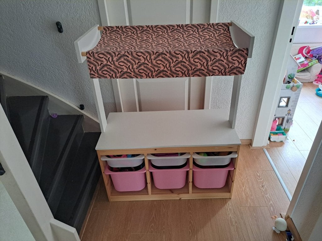 Trofast kast / speelkraampje, Ophalen, Kast, 105 cm of meer, Zo goed als nieuw