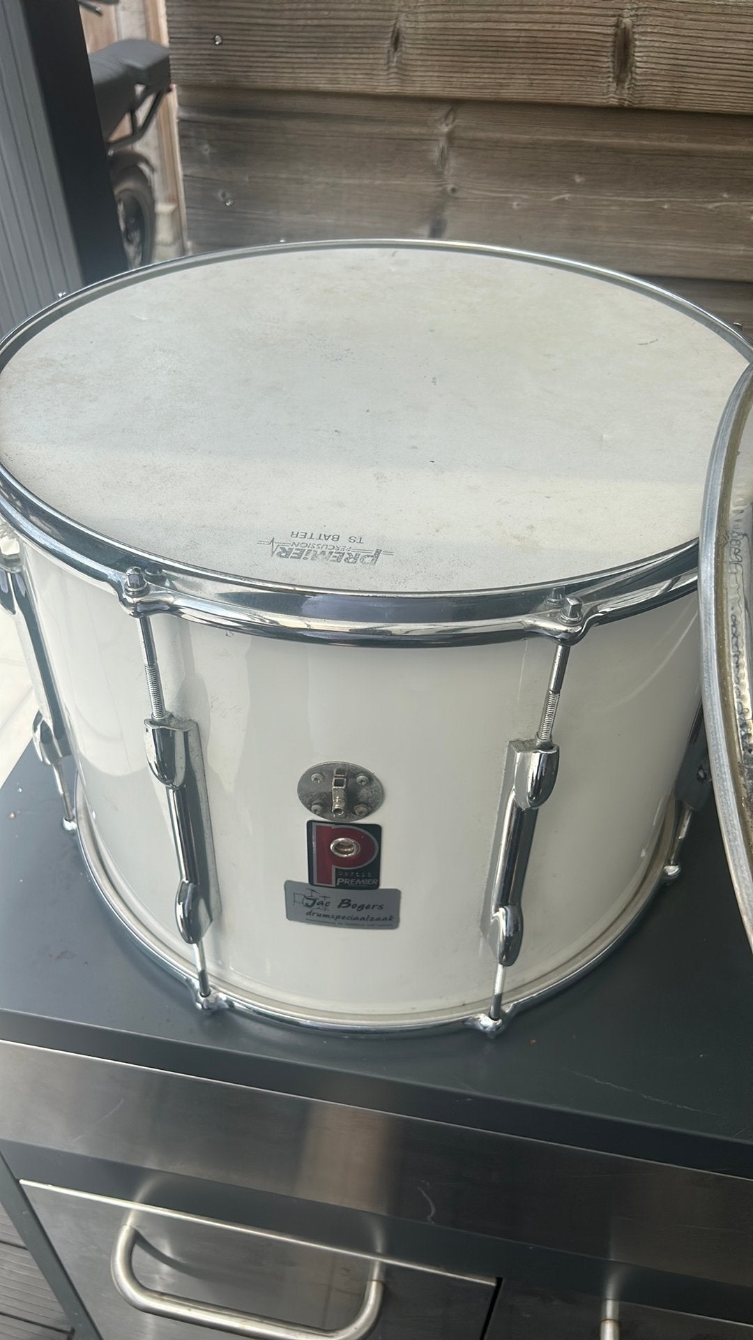 Premier 16 inch temor nieuwstaat !!!, Muziek en Instrumenten, Percussie, Verzenden, Zo goed als nieuw, Trommel