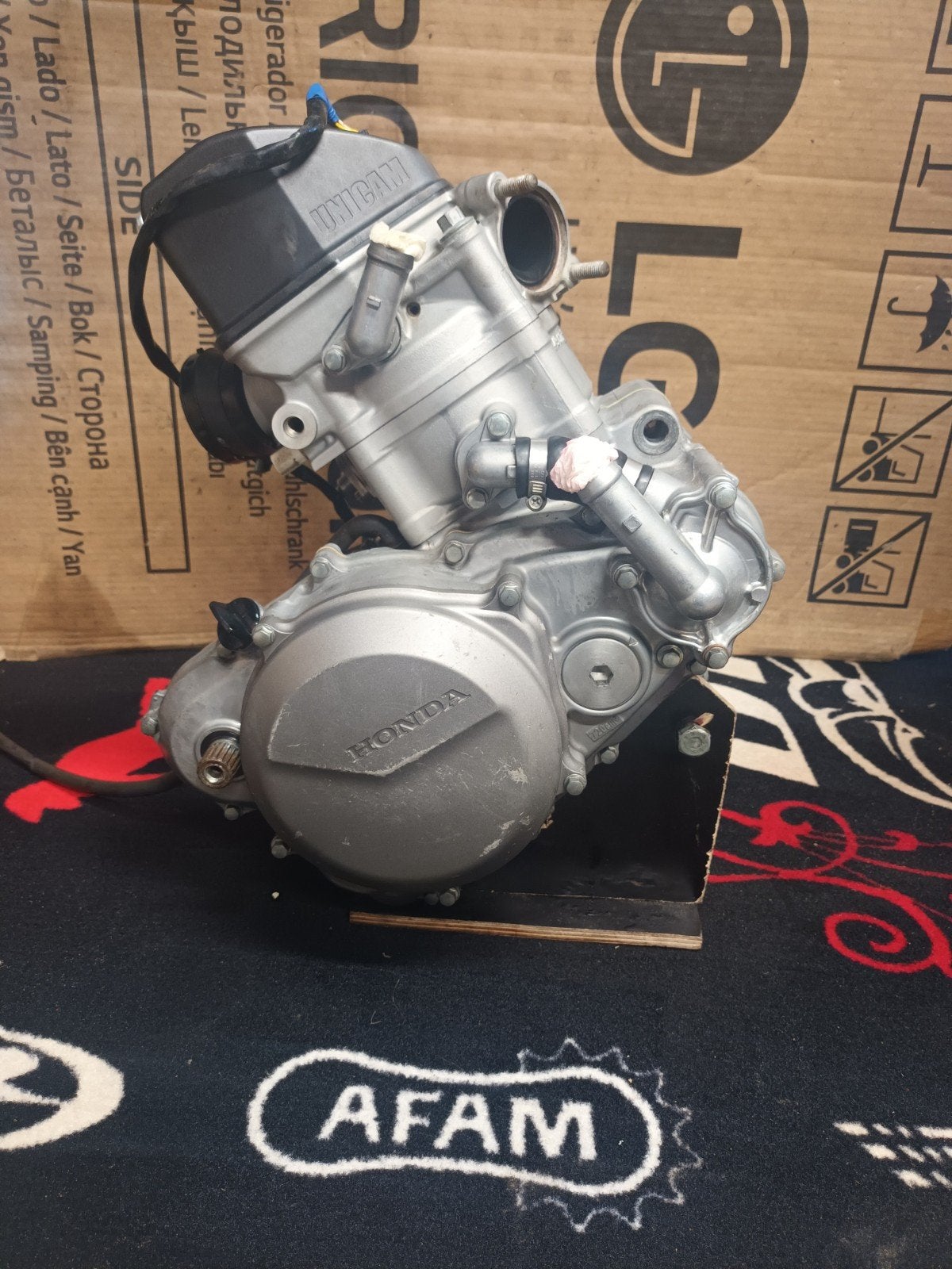 Honda crf 450 r motorblok, Ophalen of Verzenden, Gebruikt