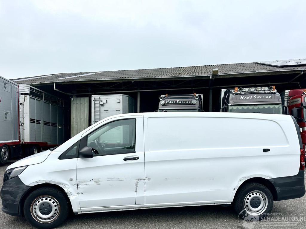 Mercedes-Benz Vito 116 CDI 163pk 9-traps aut + f1 Extra Lang, Auto diversen, Schadeauto's, Automaat, Overige carrosserieën, Wit