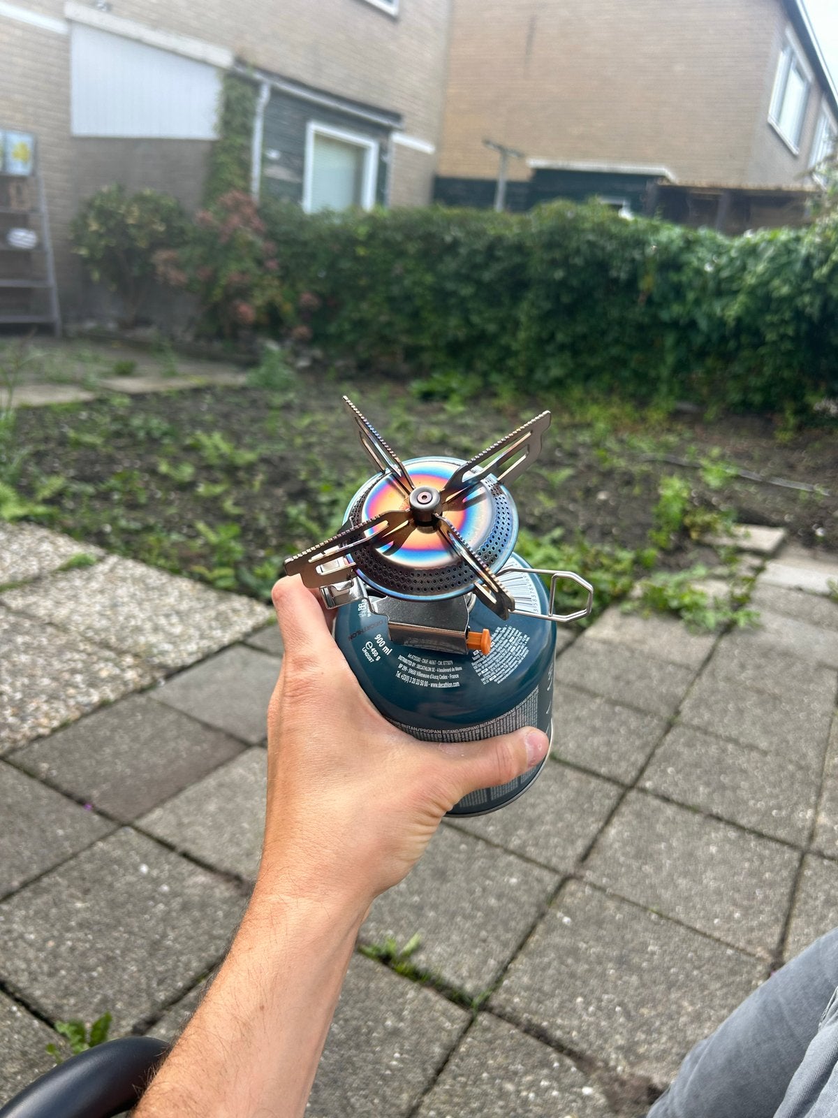 Compact camping gasbrander - Ideaal voor onderweg!, Ophalen, Zo goed als nieuw